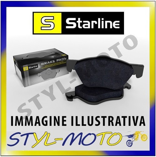Rear brake pads starline - brake,