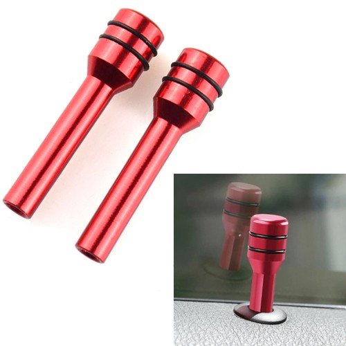 2pcs aluminum red car - 2pcs,