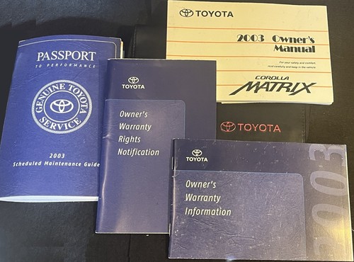 2003 toyota corolla matrix - corolla,
