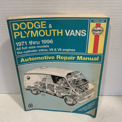 Haynes dodge plymouth - plymouth, vans