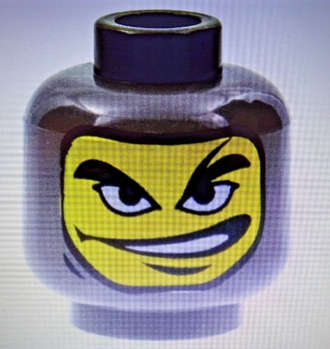 Lego minifigure head - lego, dome