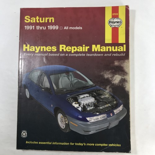 Haynes repair manual - haynes,
