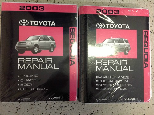 2003 toyota sequoia service - 2003,