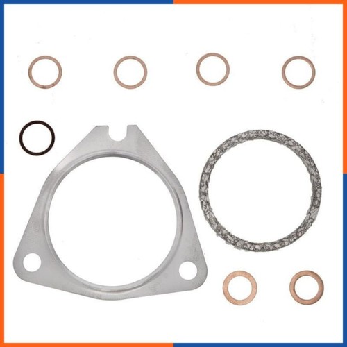 Turbocharger gasket kit for