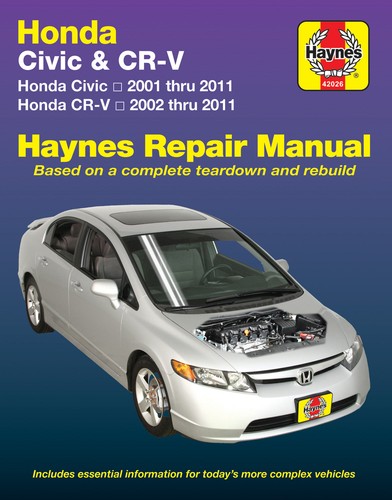 Honda civic cr v - civic, (2001-2011)