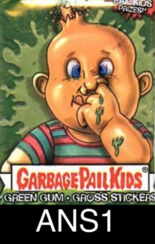2003 garbage pail kids - pail, new