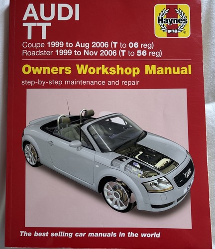 Haynes audi 1999 2006 - haynes, tt