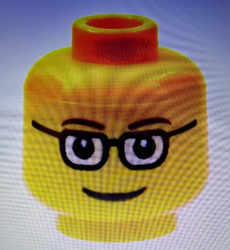 Lego minifigure head city - head,