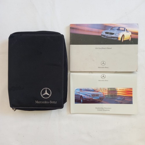 Mercedes slk owners manual - slk,