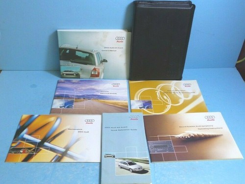2003 audi avant owners - a4,