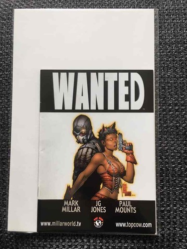 Wanted mini dvd insert - wanted,